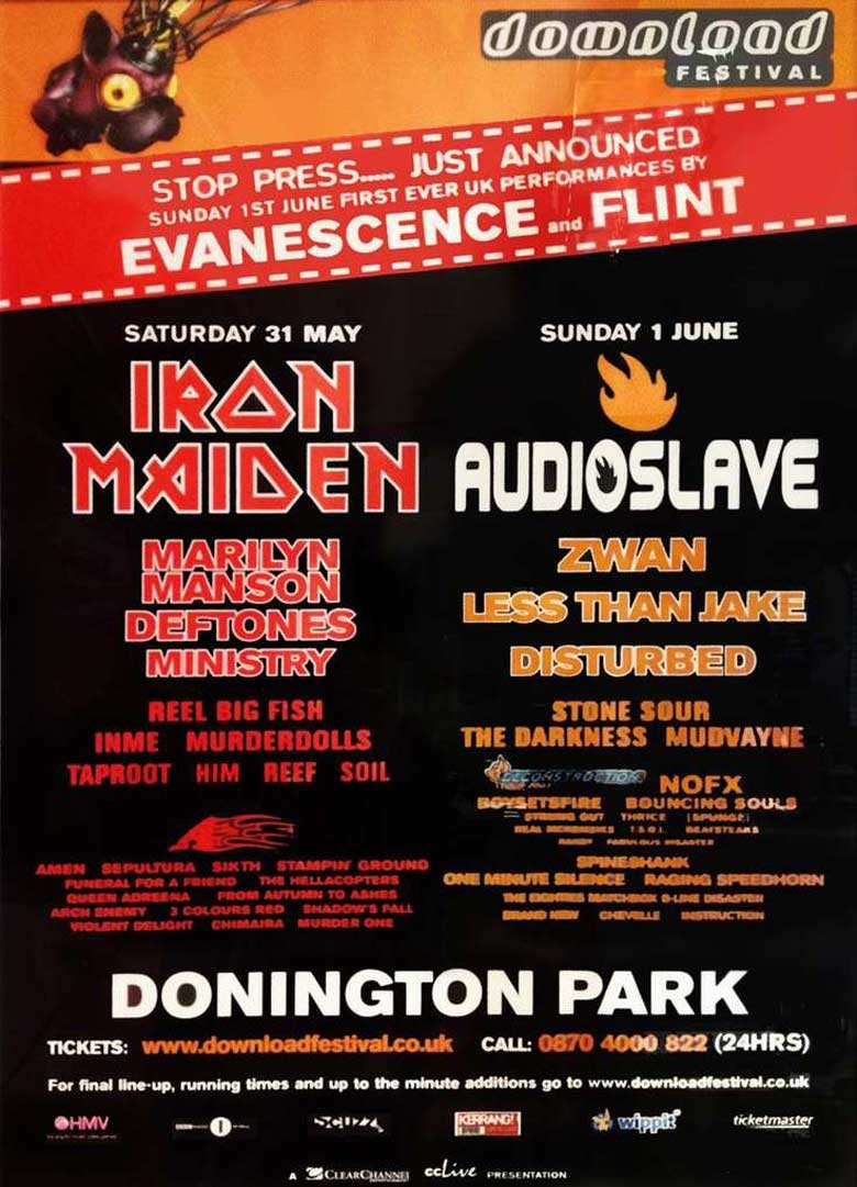 Poster artwork for Download - 2003