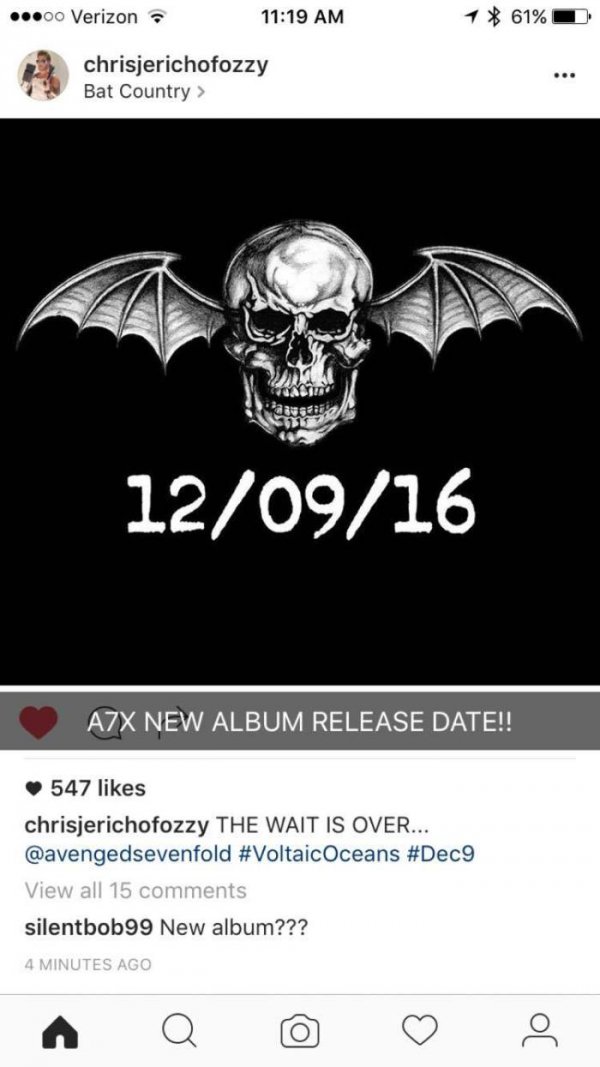 16 Years Ago: Avenged Sevenfold Release Self-Titled Album