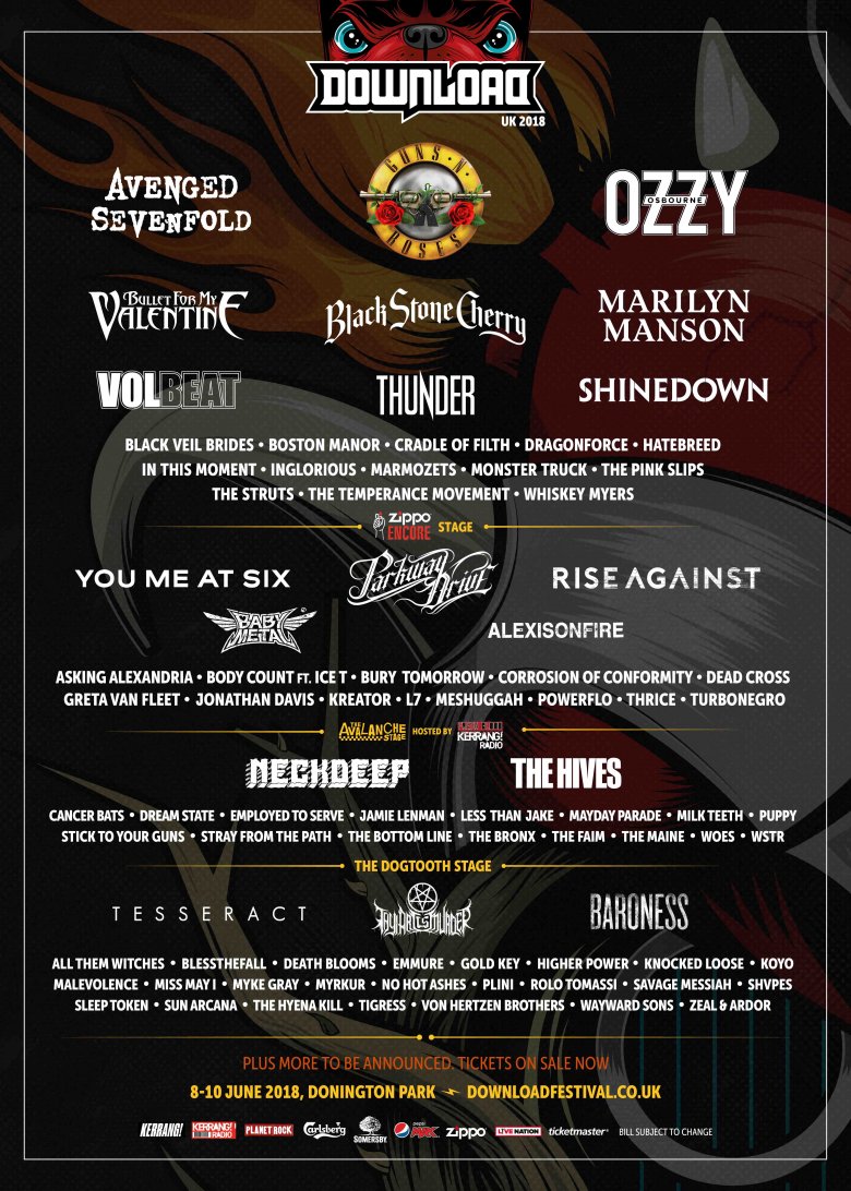 Download Festival | Another 65 bands come crashing into ...