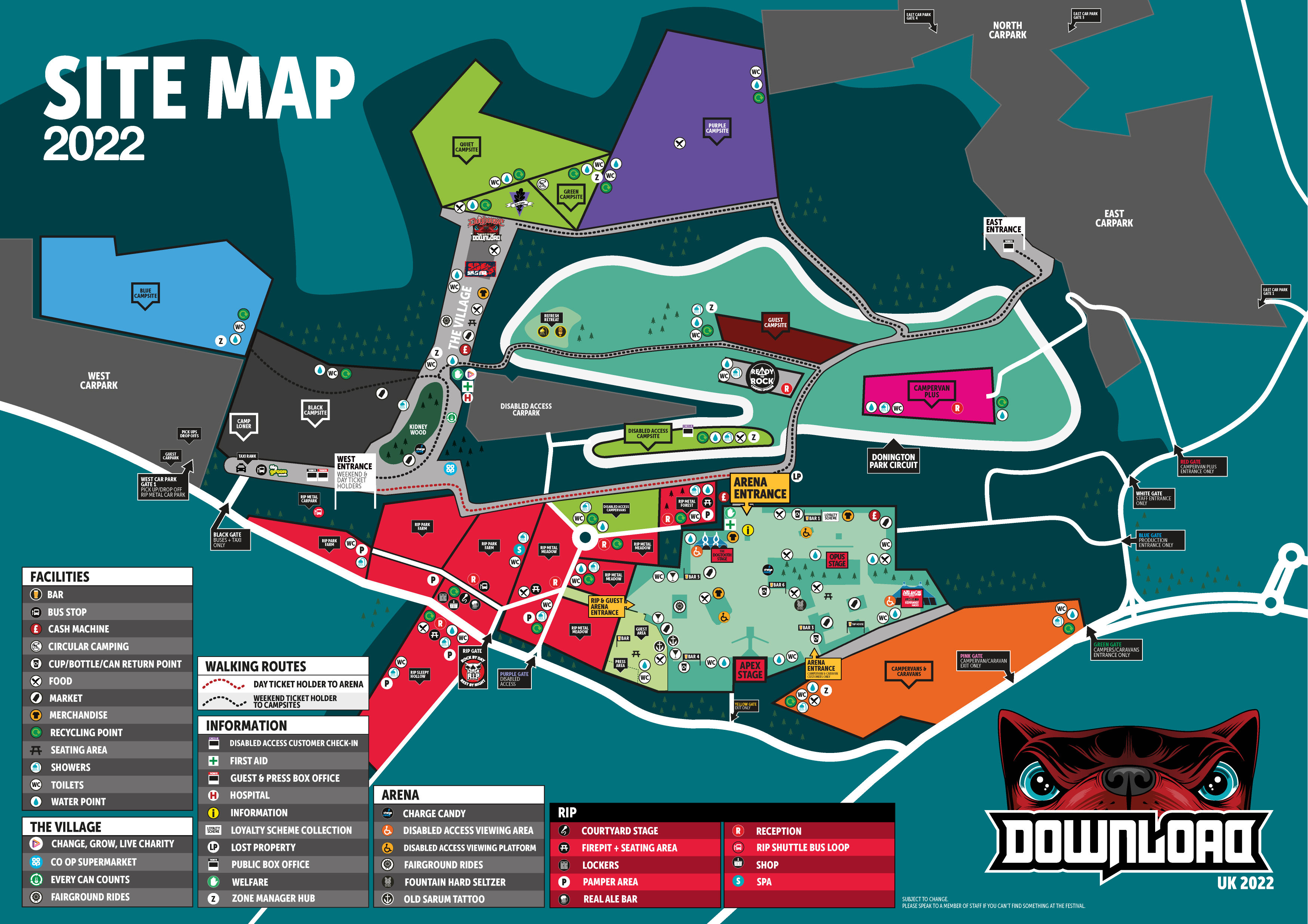 Download Festival 2022 stage times revealed