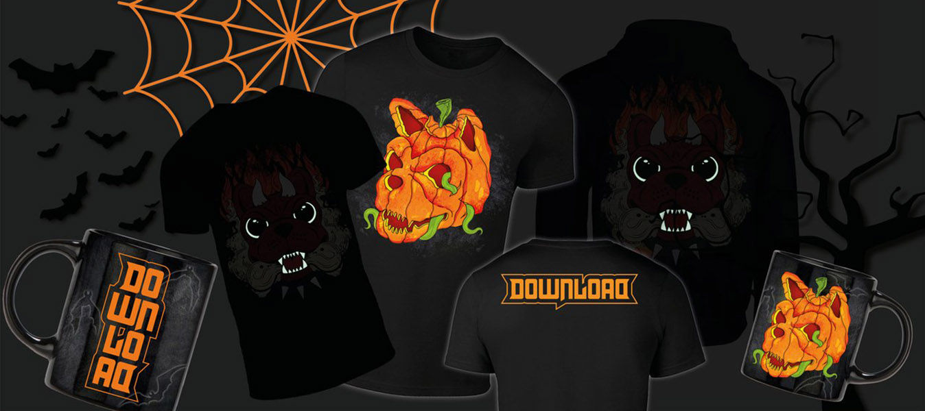 Download Festival  Limited edition Download Halloween Merch on