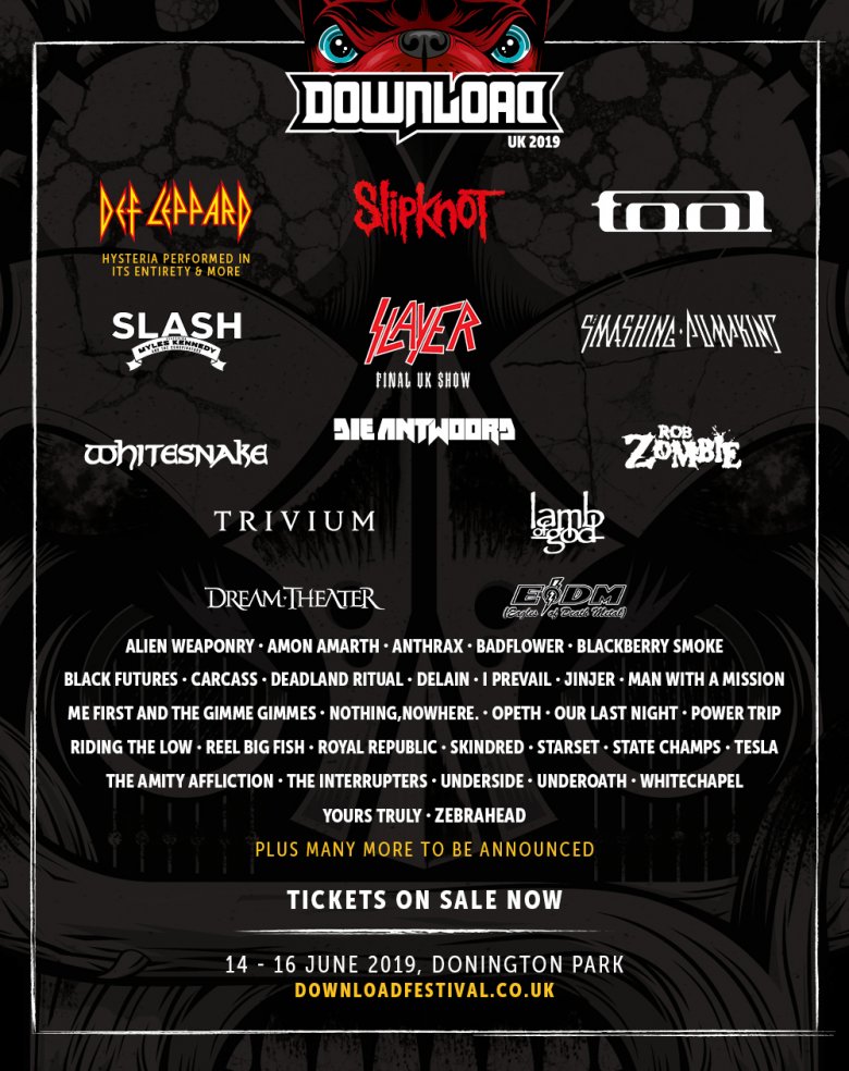 Download Festival Download 19 Tickets On Sale Download Festival