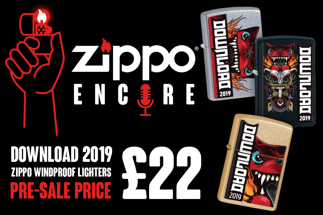 Download Festival | Put Your Download Festival Zippo Lighters Up.
