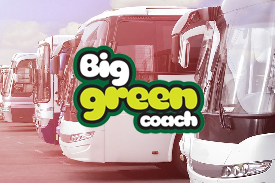Travel Green With Big Green Coach!