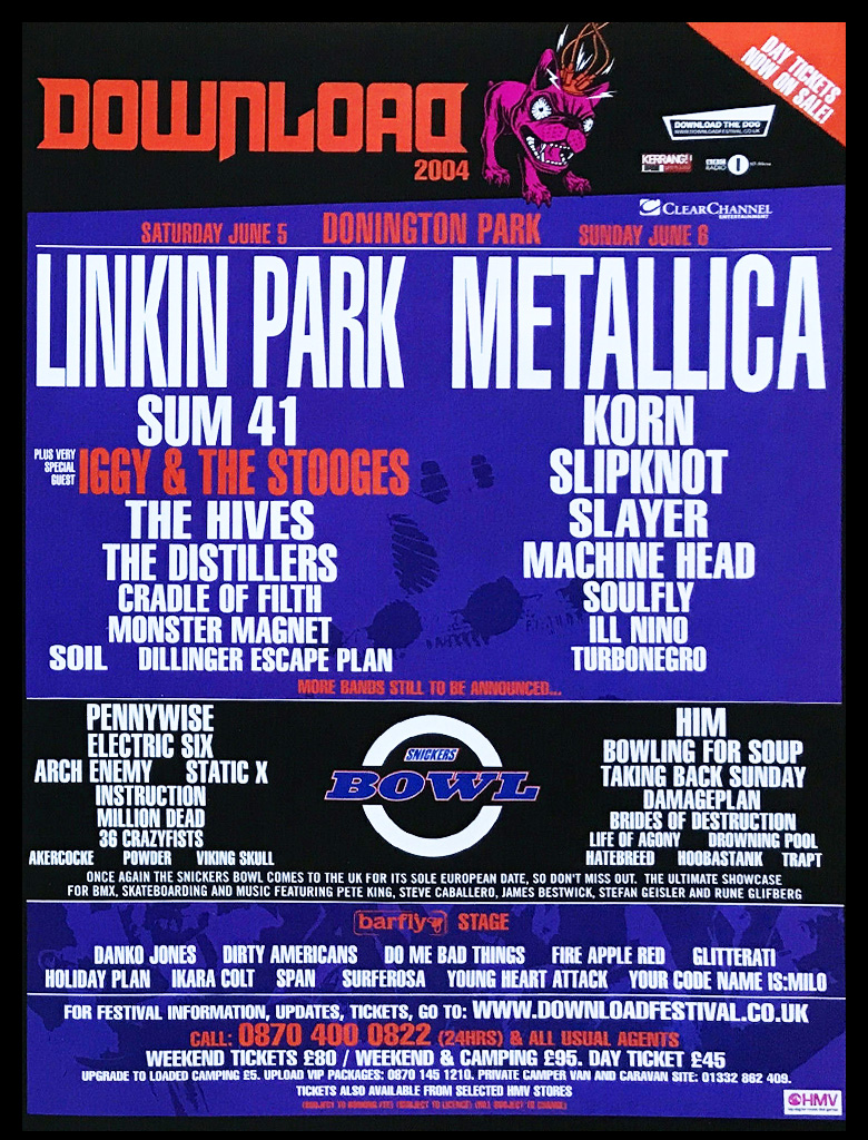 Poster artwork for Download - 2004