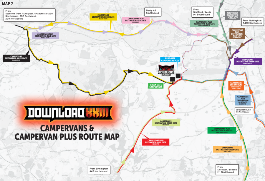Campervans & Campervan route maps