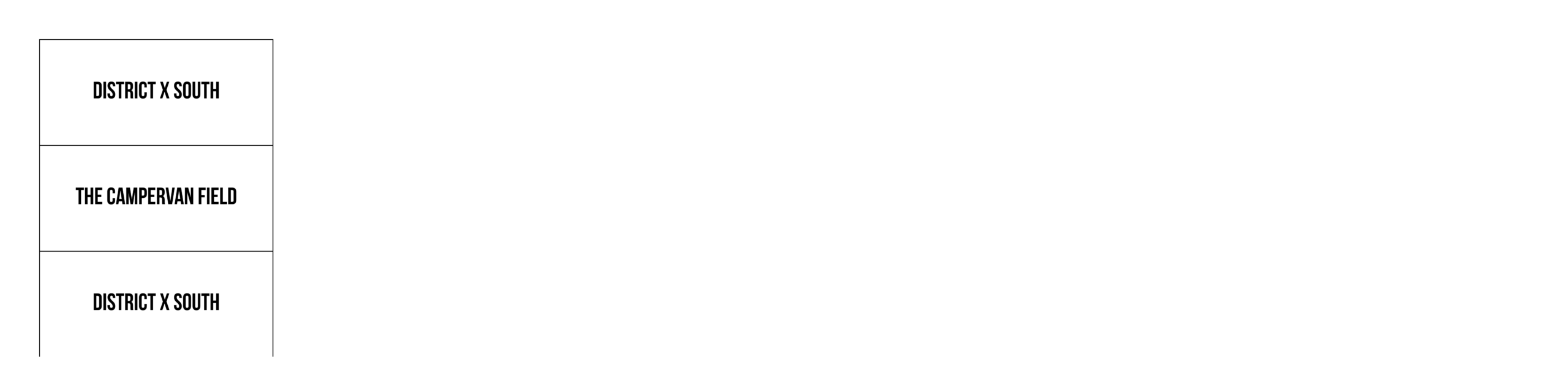 Wednesday 10th & Thursday 11th June Bus Timetable from midday to 6pm